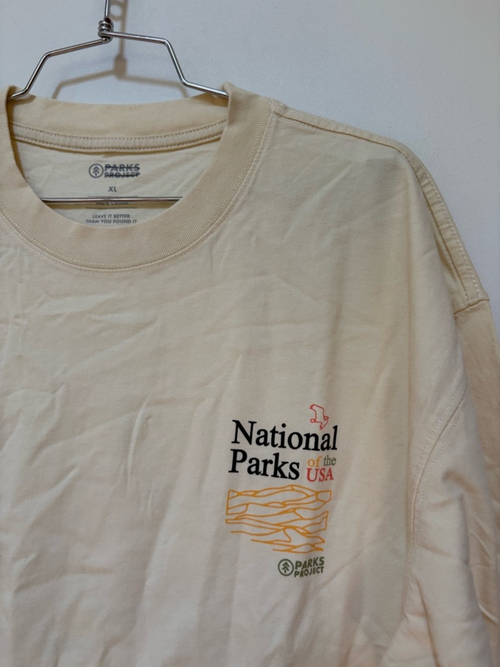 NWOT Parks Project UO Exclusive National Parks Checklist Graphic Tee Size XL - Picture 6 of 12